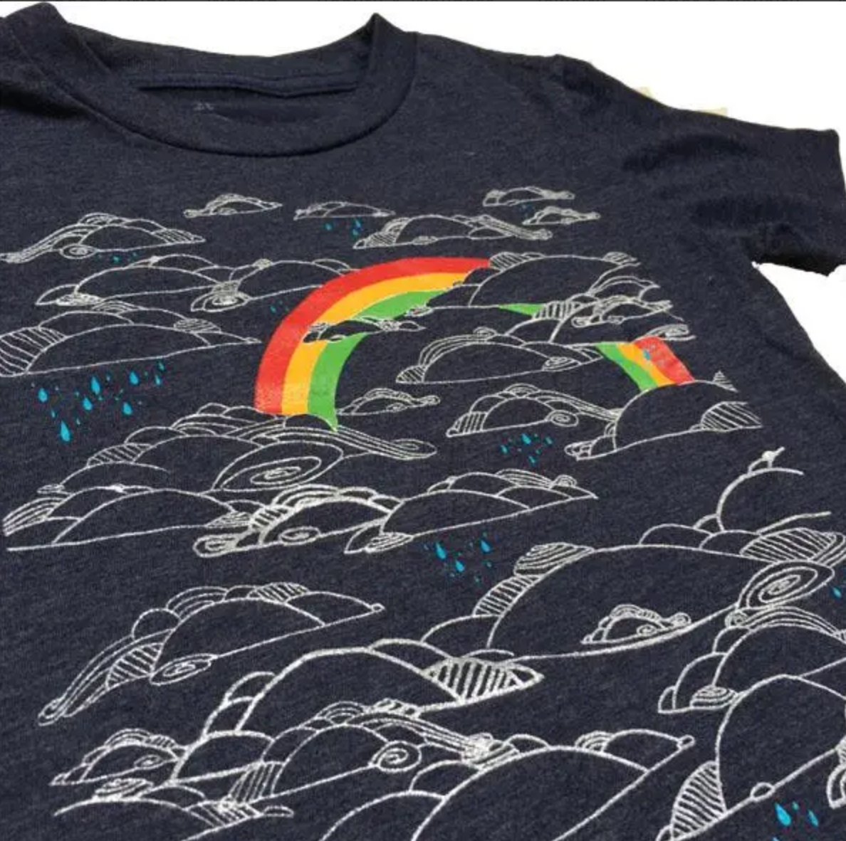 Toddler Shirt - Rainbow - Unisex Crew