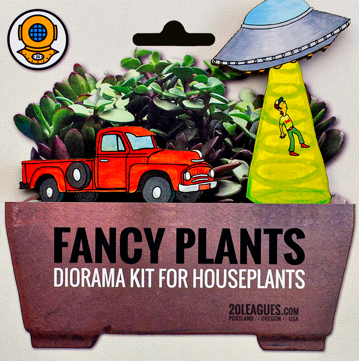 Sasquatch Fancy Plants Diorama Kit — 20 LEAGUES