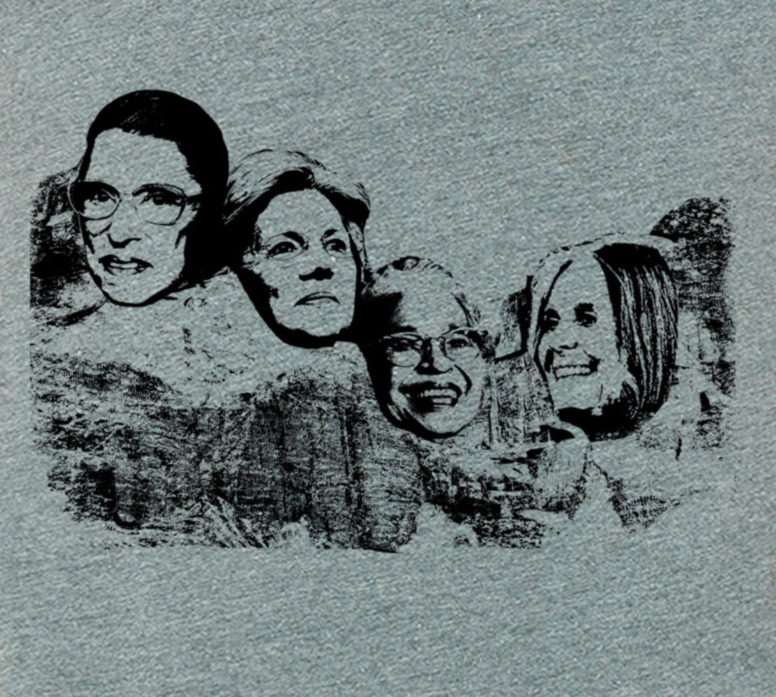 Shirt - Women on Mt. Rushmore - Unisex Crew
