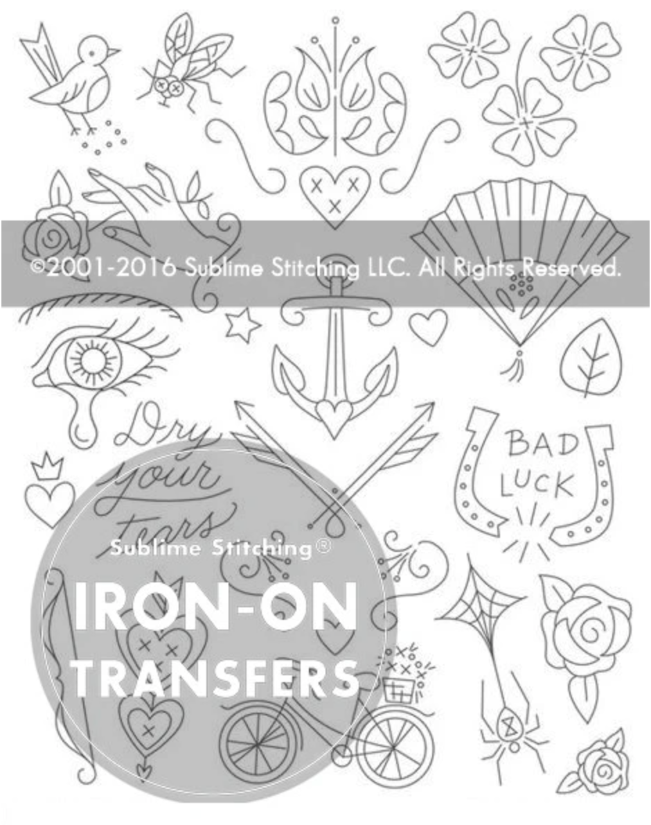 Craft Supply - Embroidery Pattern - Hanky Corners