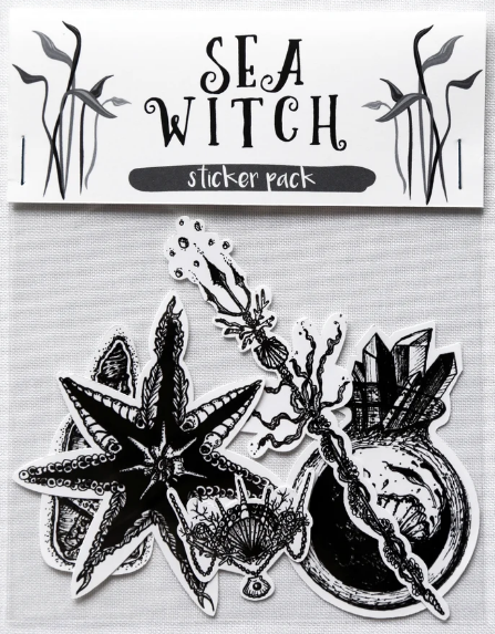 Sticker Pack - Sea Witch