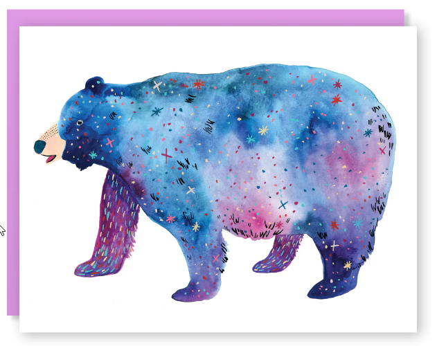 Card - Space Bear