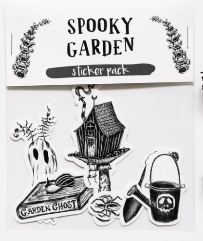 Sticker Pack - Spooky Garden