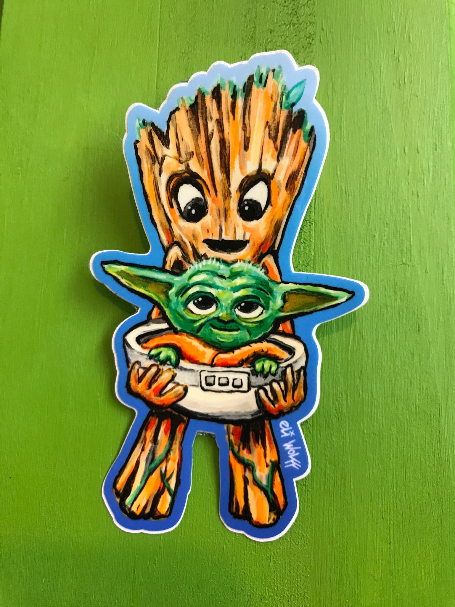 You're The Groot to My Yoda Mug | Groot and Baby Yoda Mug