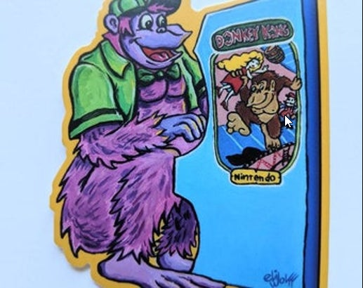 Sticker - Grape Kong