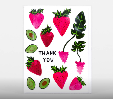 Card - Thank You Berries
