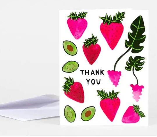 Card - Thank You Berries