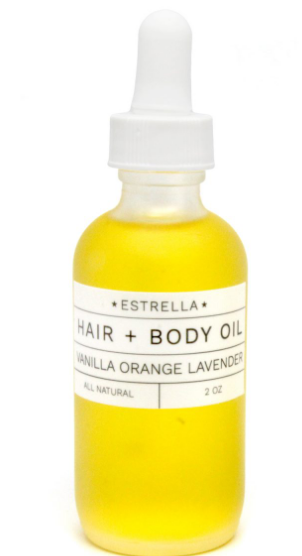 Hair and Body Oil - Vanilla Orange Lavender