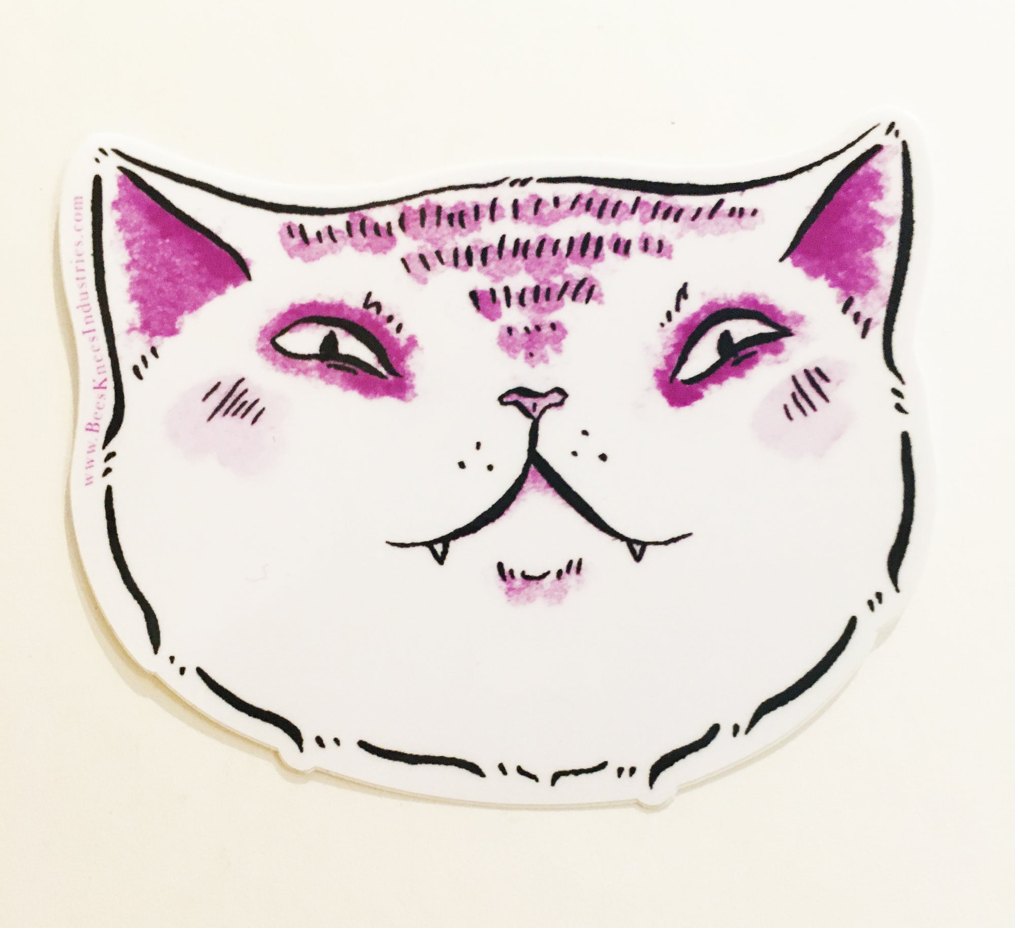 Sticker - Smug Expressive Cat