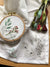 EMBROIDERY CLASS - Winter Botanicals Napkins