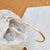 Sun Dappled Cuff Bracelet - handmade sleek 2mm hammered cuff bracelet - Foamy Wader