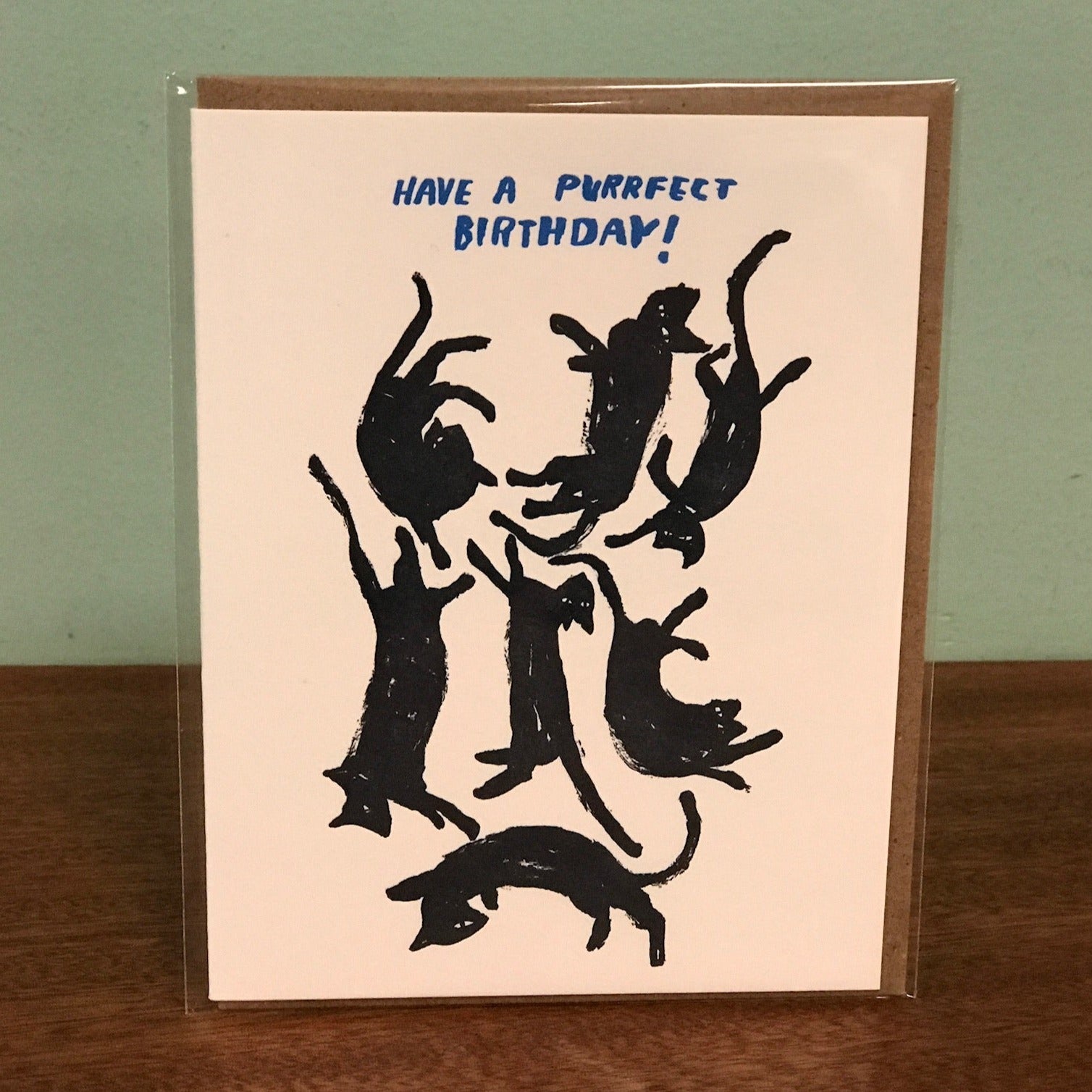 Card - Birthday Purrfect Birthday