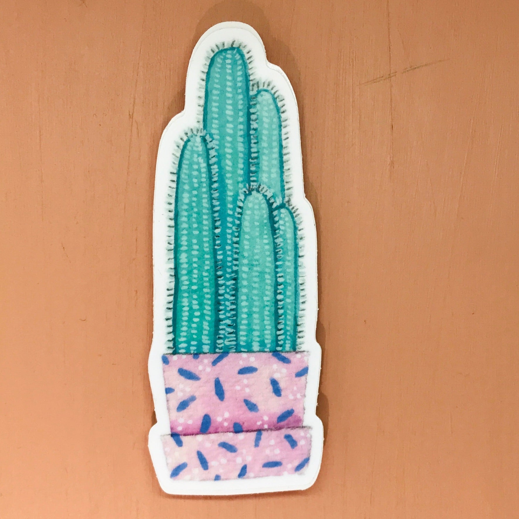 Sticker - Pink Cactus