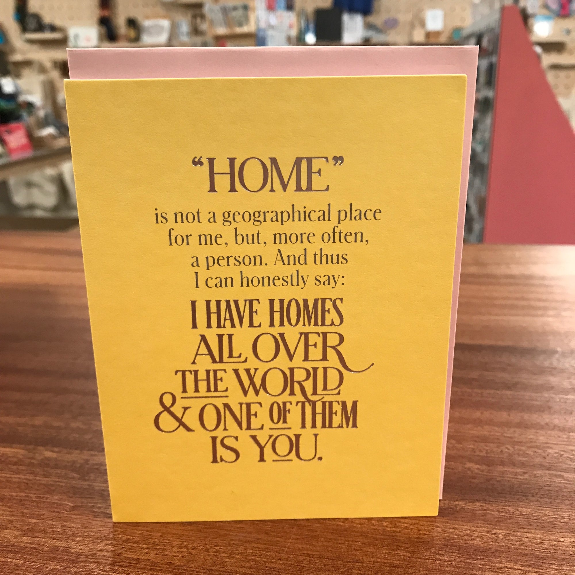 Card - Homes All Over the World