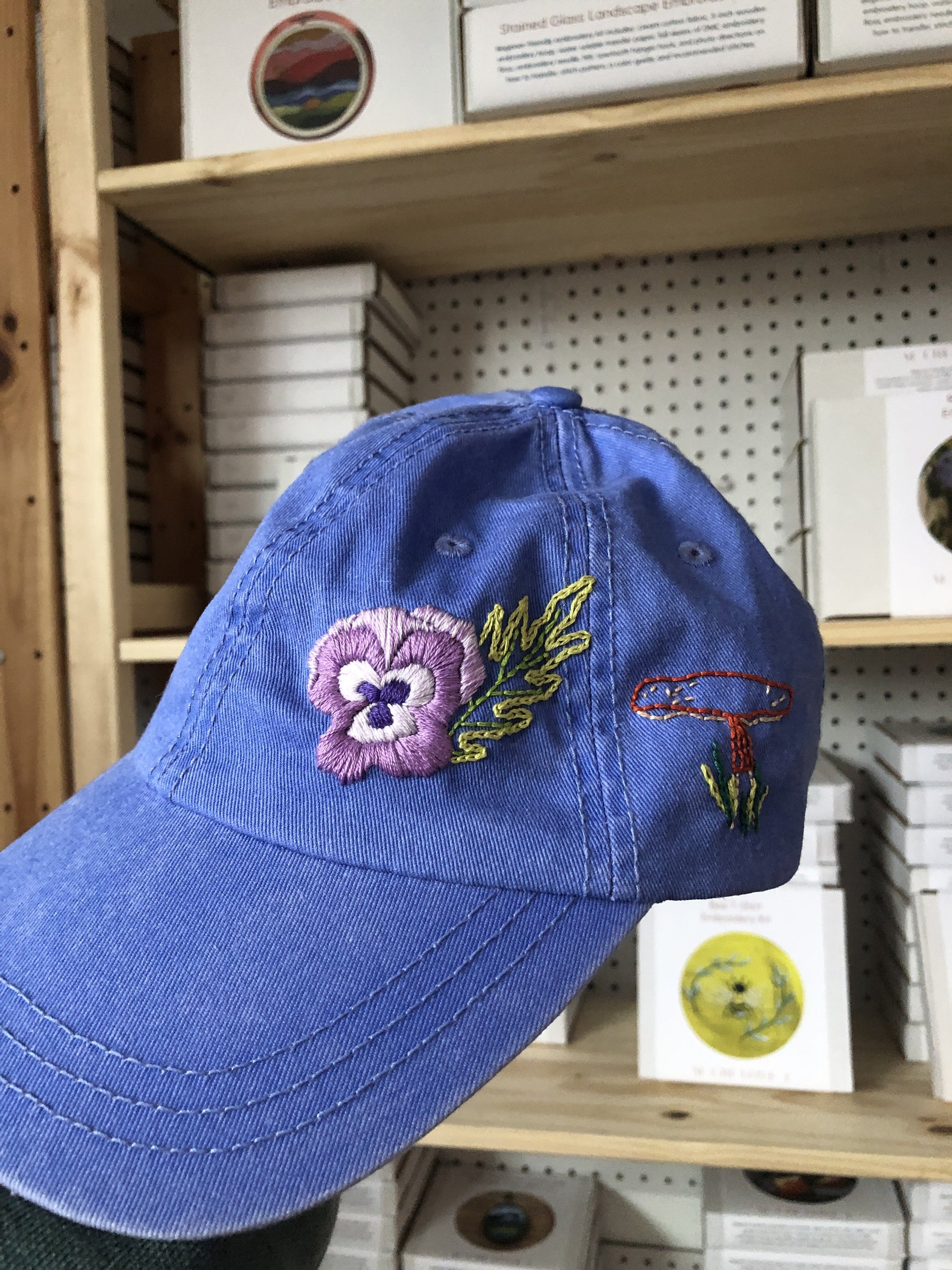 EMBROIDERY CLASS: Embroidered Hats
