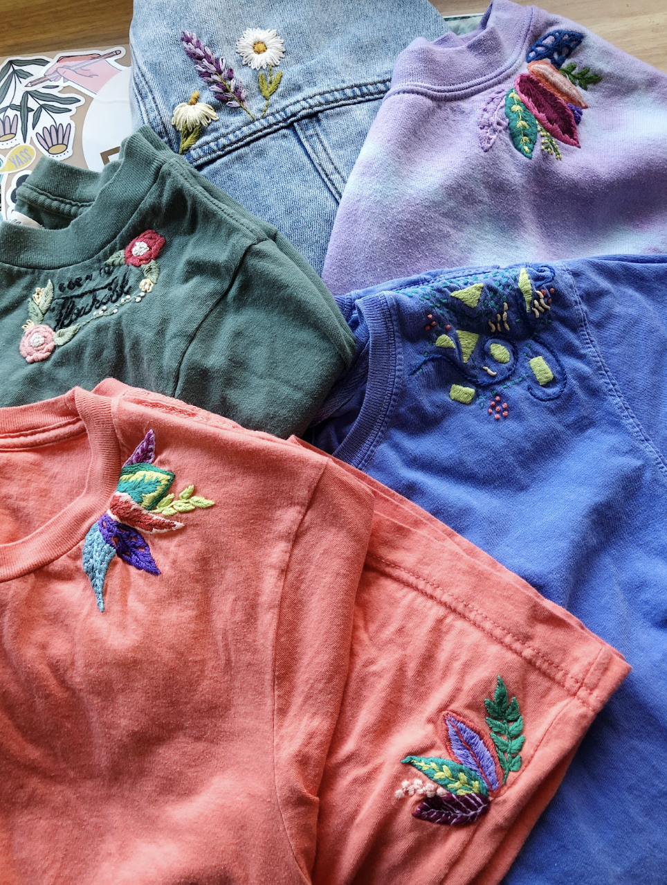 EMBROIDERY CLASS: Upcycle Your Clothing with Hand Embroidery