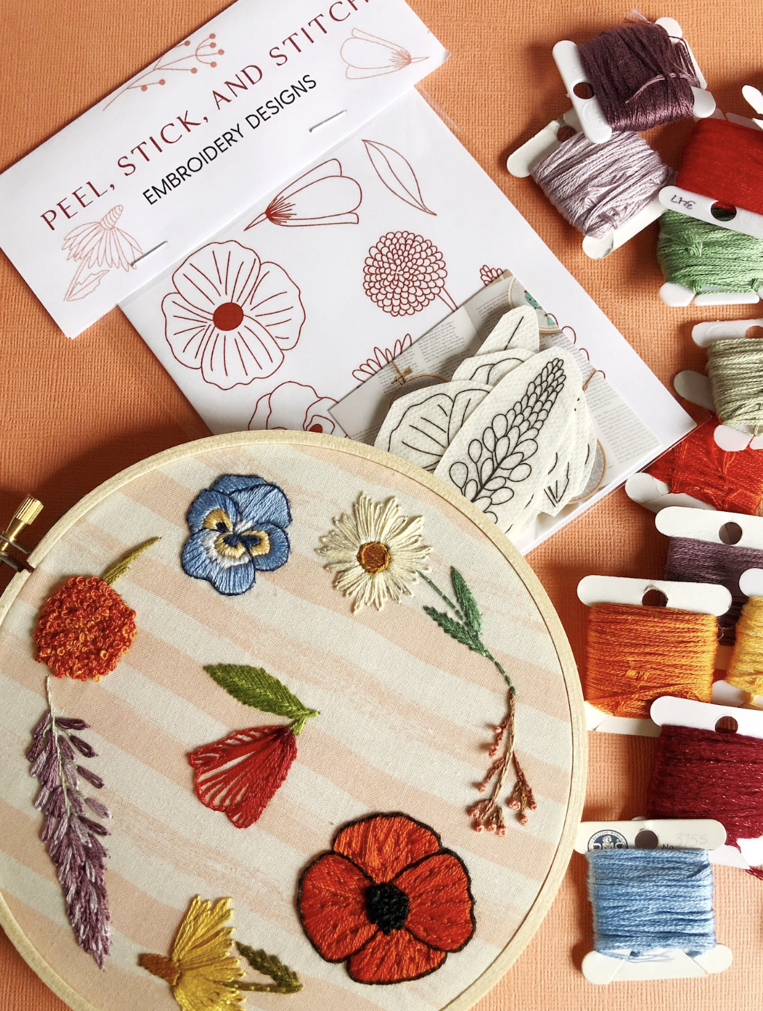EMBROIDERY CLASS: Wildflower Embroidery Basics