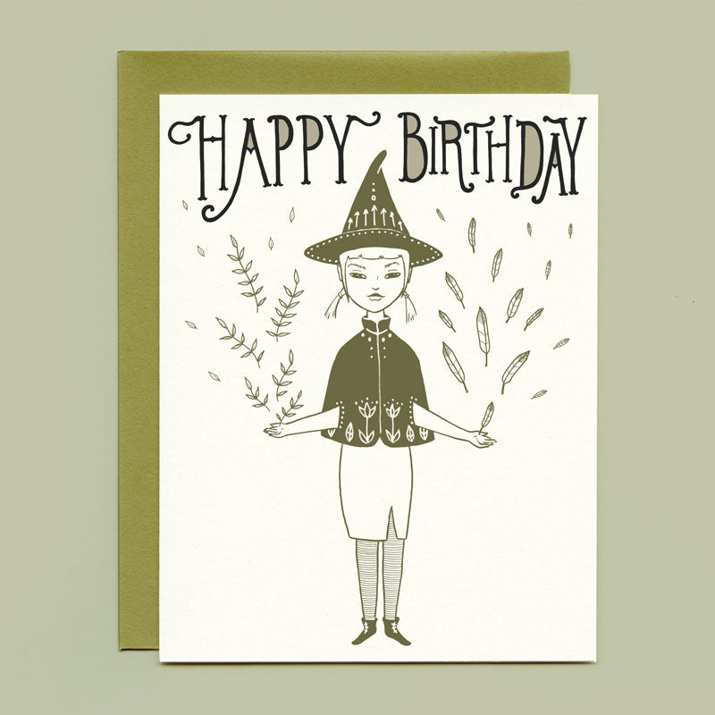 Card - Hedge Witch Birthday