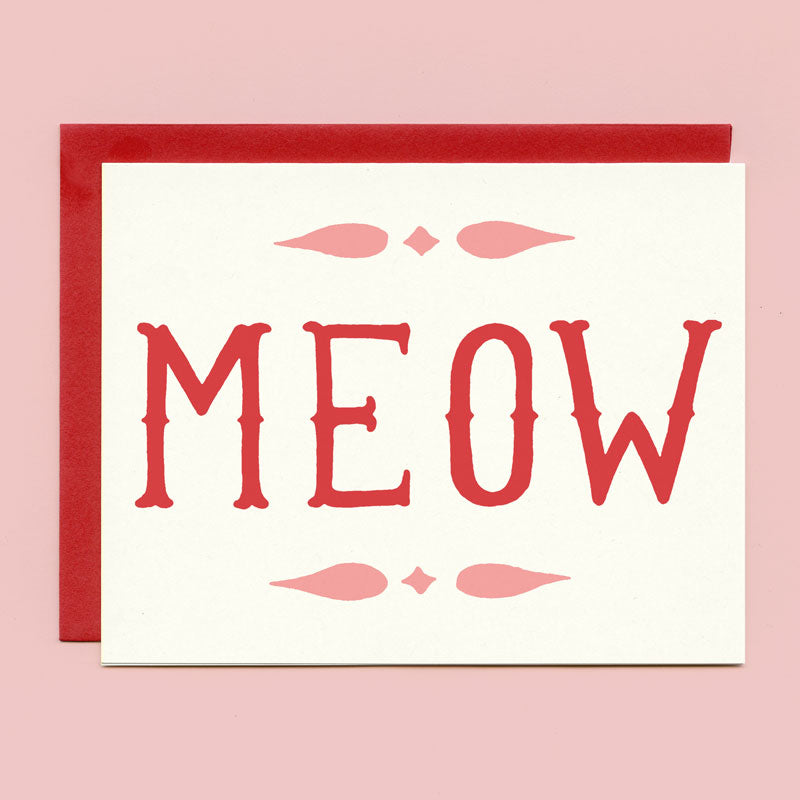 Card - Meow