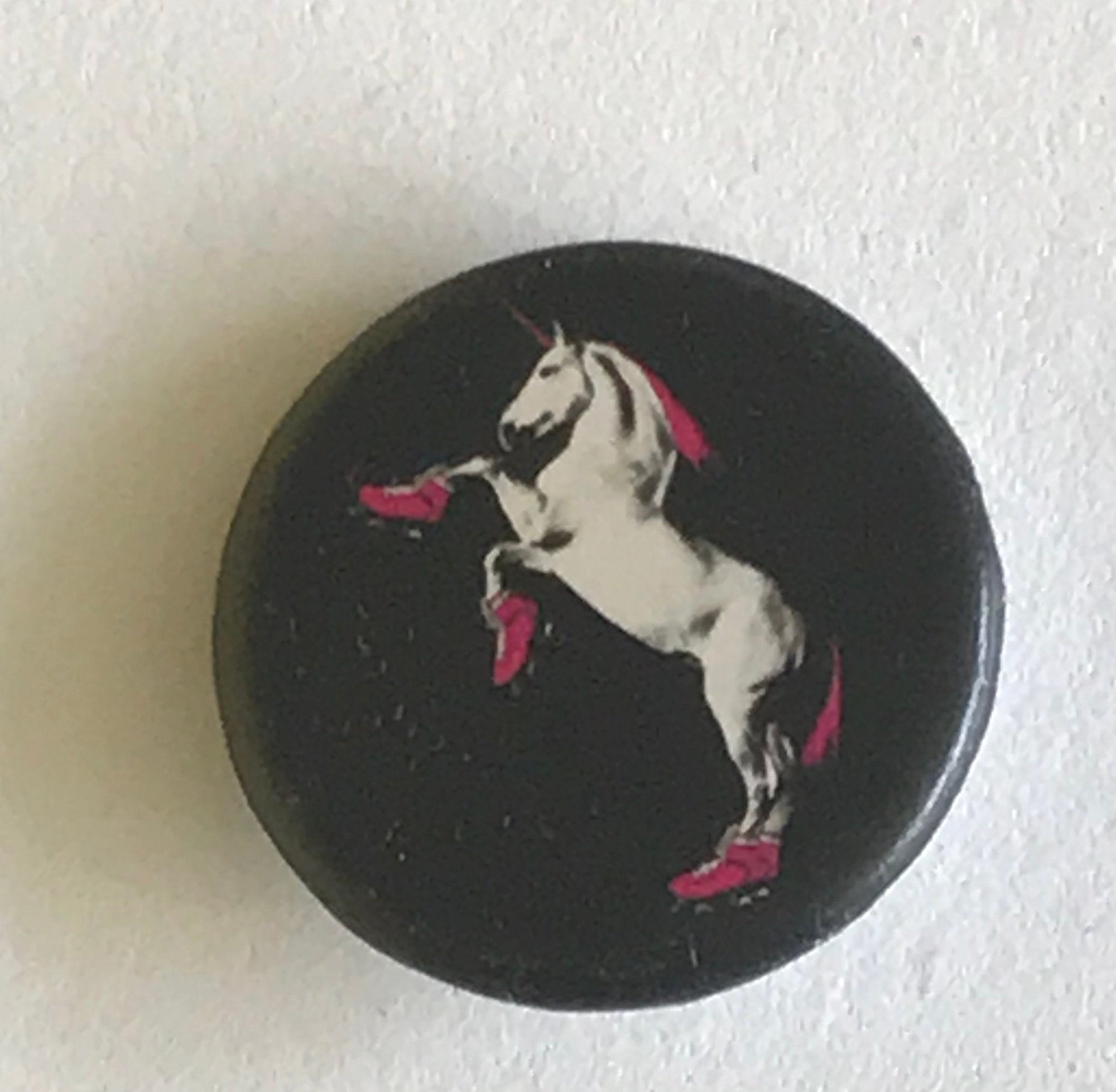Magnet - 1.25 Inch: Roller Skating Unicorn - Color
