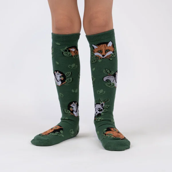 Sock - Junior Knee: Woodland Watchers