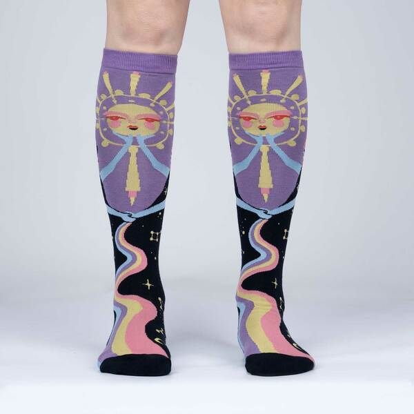 Sock - Knee-High: Cosmic Connection