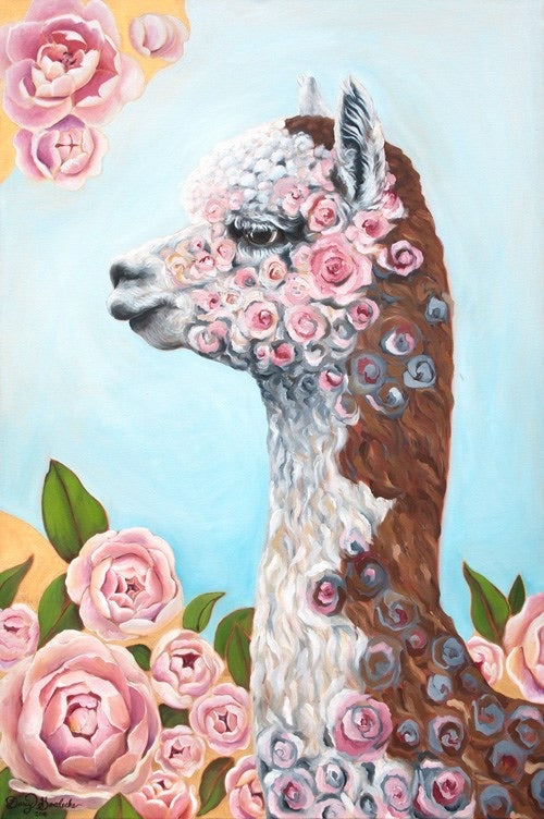 Sticker - Rosie the Alpaca