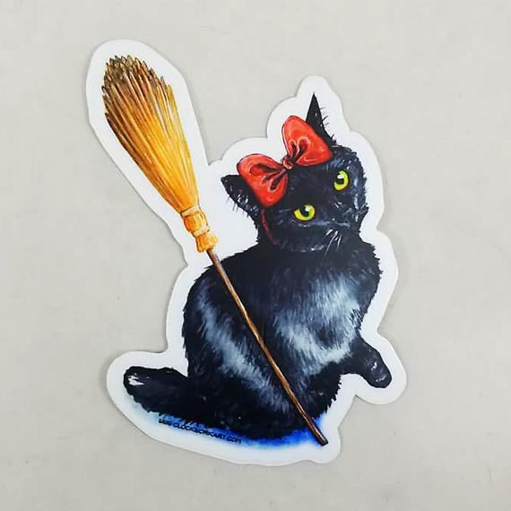 Sticker - Little Witch Kitten