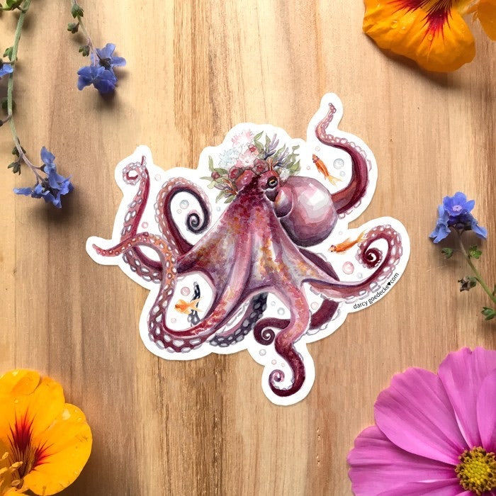 Sticker - Lady Octopus