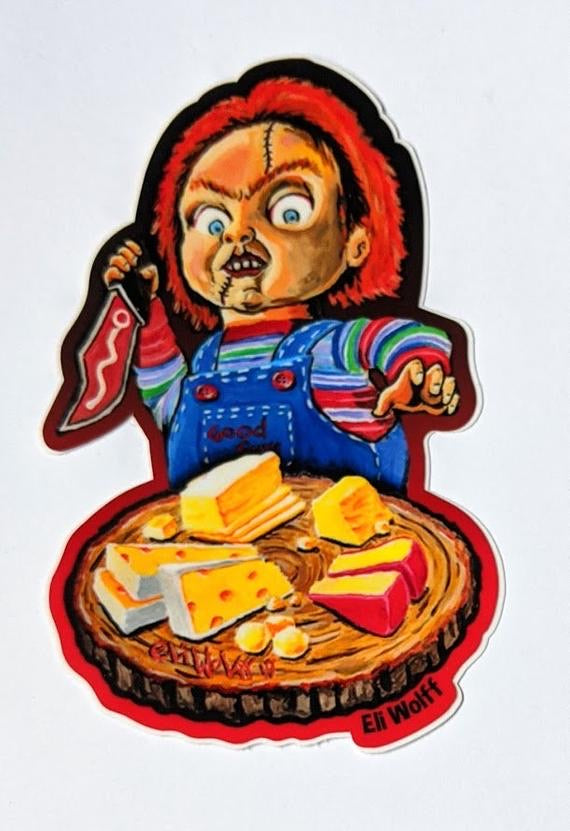 Sticker - Chucky&#39;s Cheese