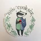 Sticker - Bon Courage