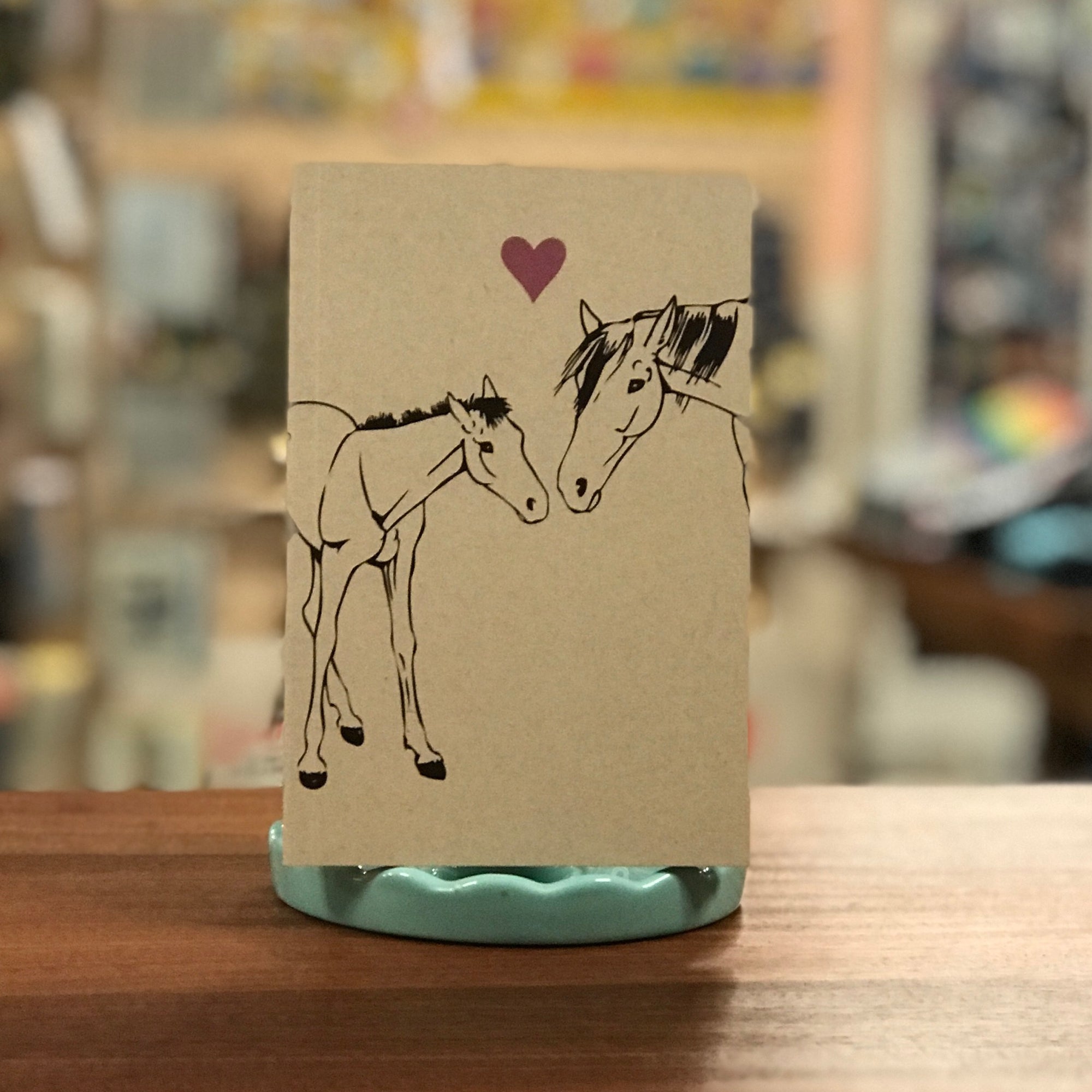 Small Journal - Horse - Natural