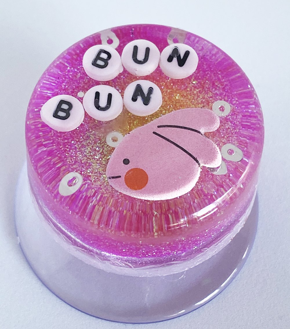 Bun Bun - Shower Art - READY TO SHIP *