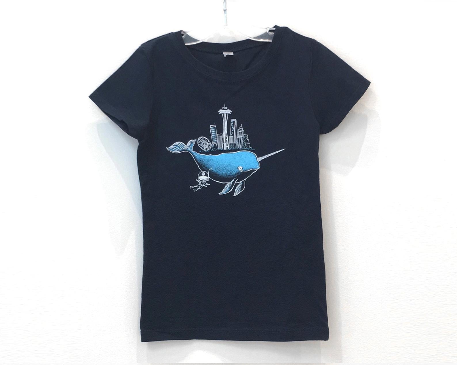 Youth Shirt: Seattle Narwhal - Unisex Crew