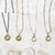 Limoncello Necklace - lemon quartz gemstone solitaire necklace - Foamy Wader
