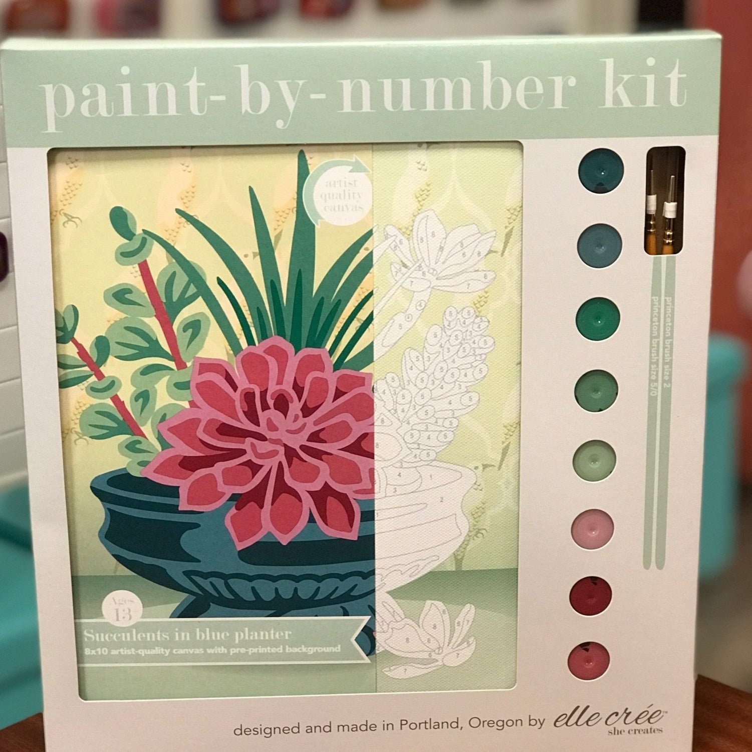 Kids Splendid Snake Paint By Numbers Kit – Evanston Stitchworks