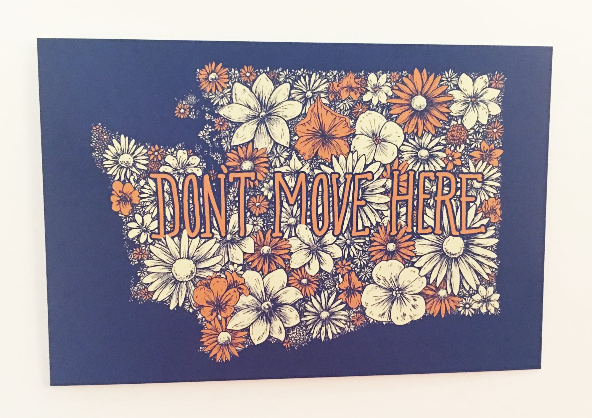 Postcard: Don't Move Here - Ten Pack