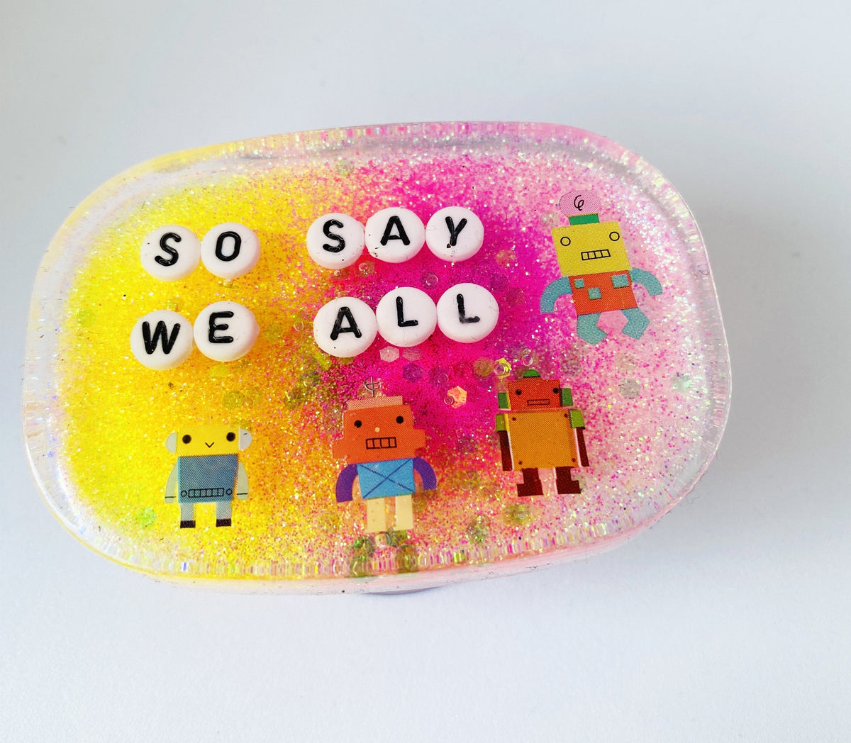 So Say We All - Small Shower Art - READY TO SHIP