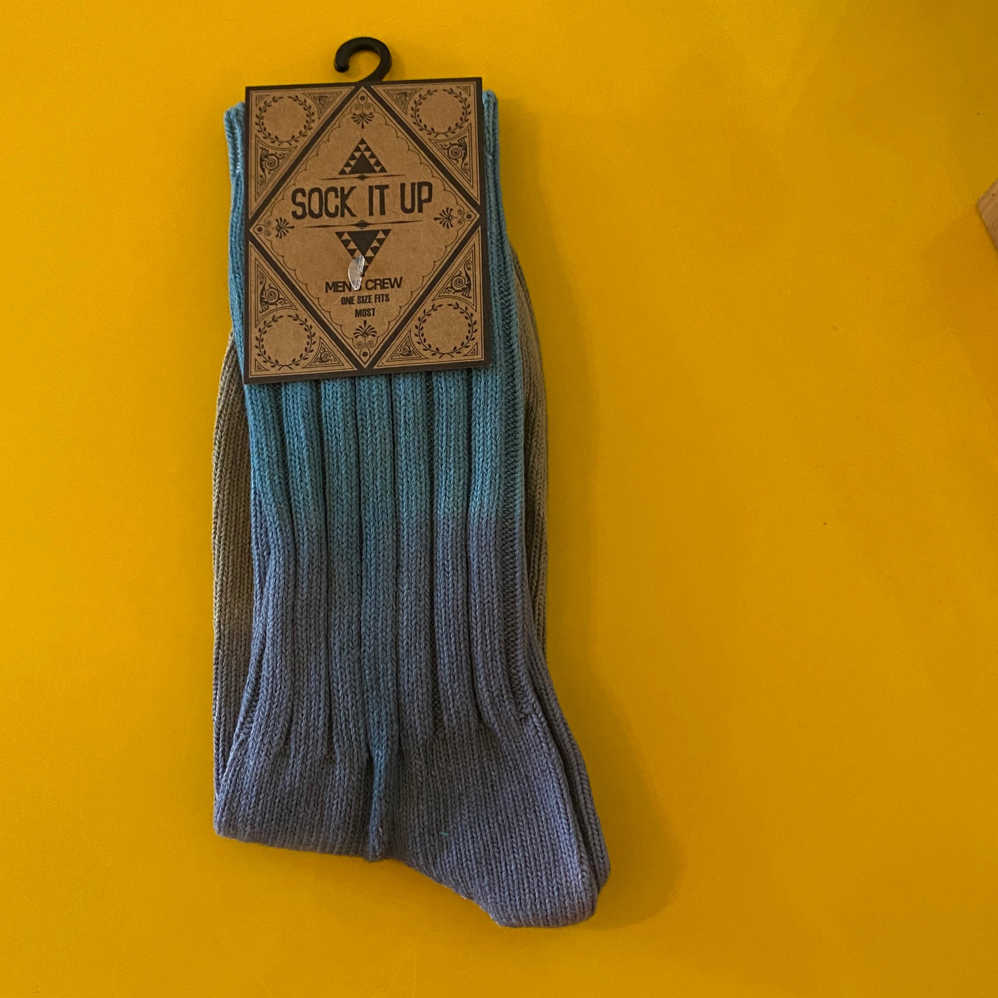 Sock - Large Crew: Tie Dye HT St. John's