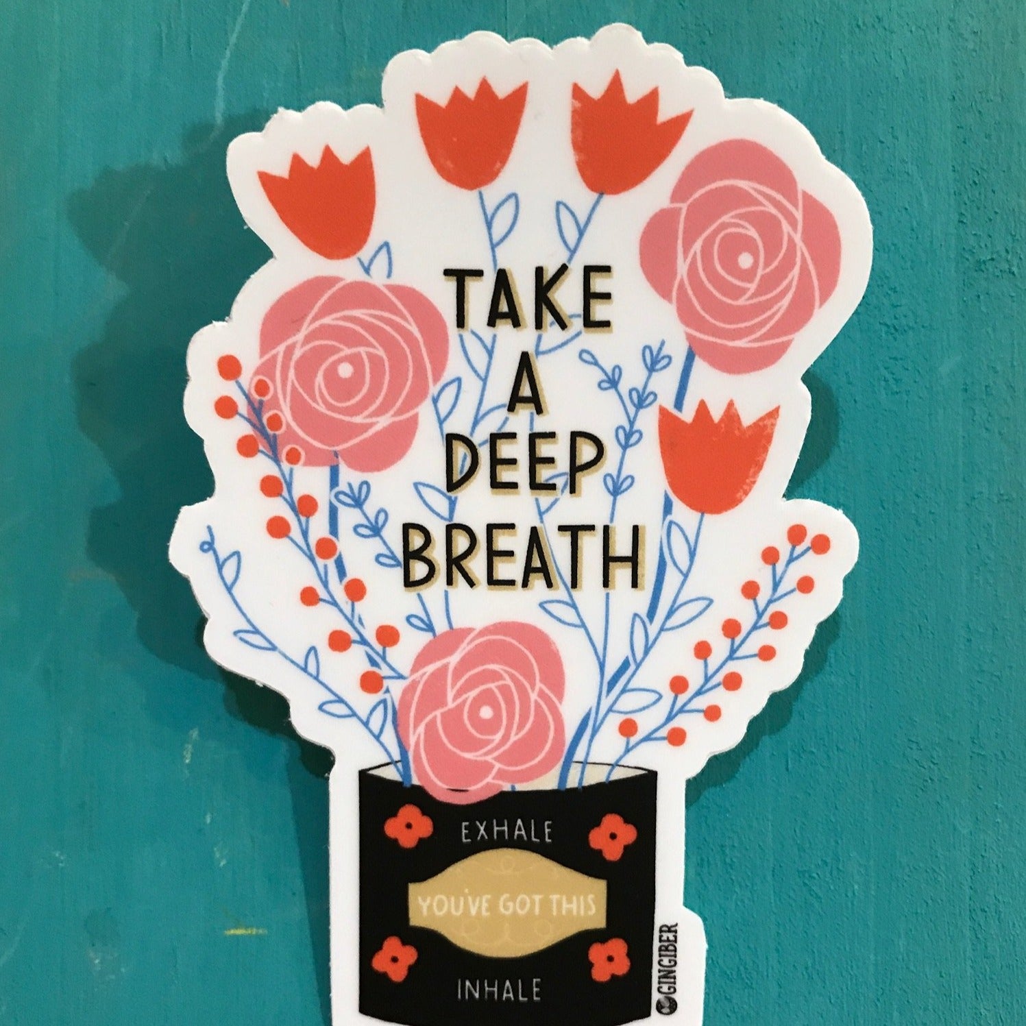 Sticker - Deep Breath