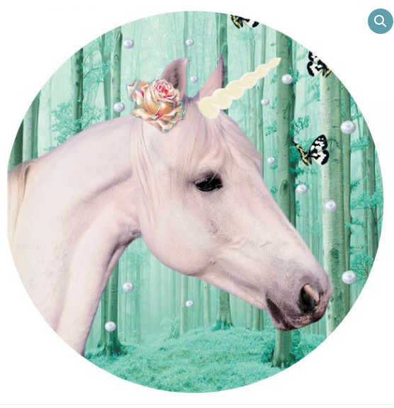 Sticker: Unicorn Green