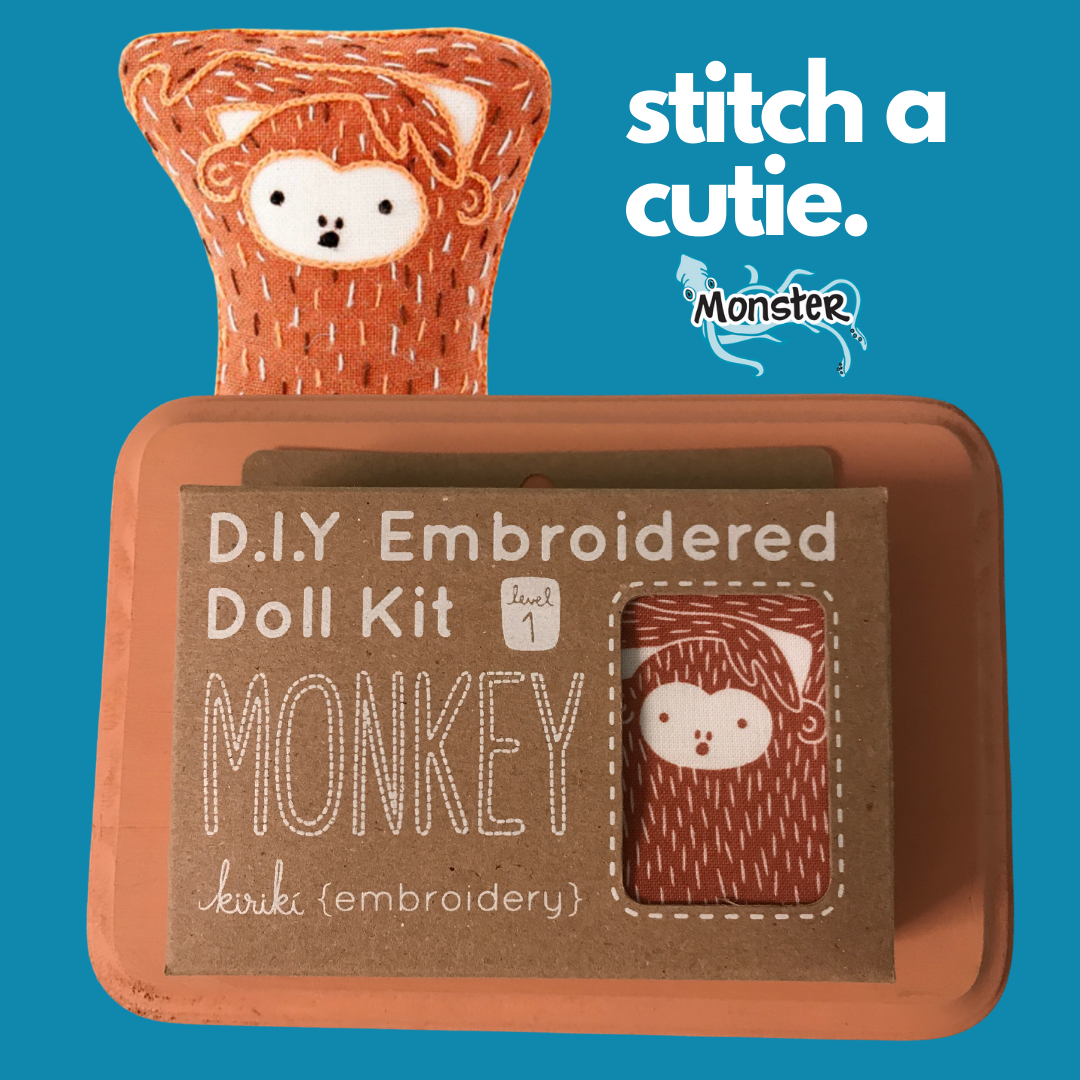 DIY - Sewing Kit - Monkey