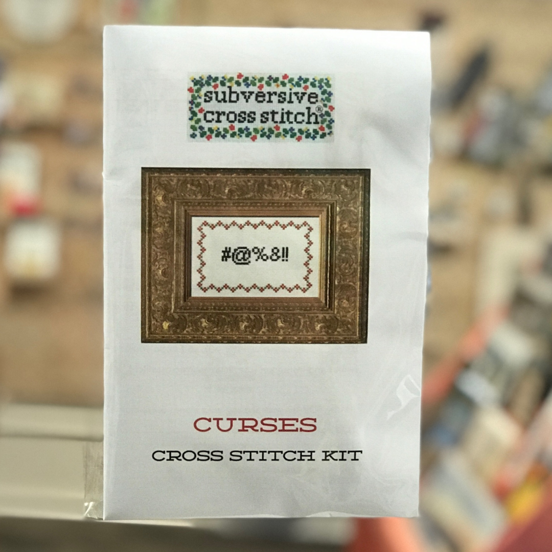 Cross Stitch Kit: Curses