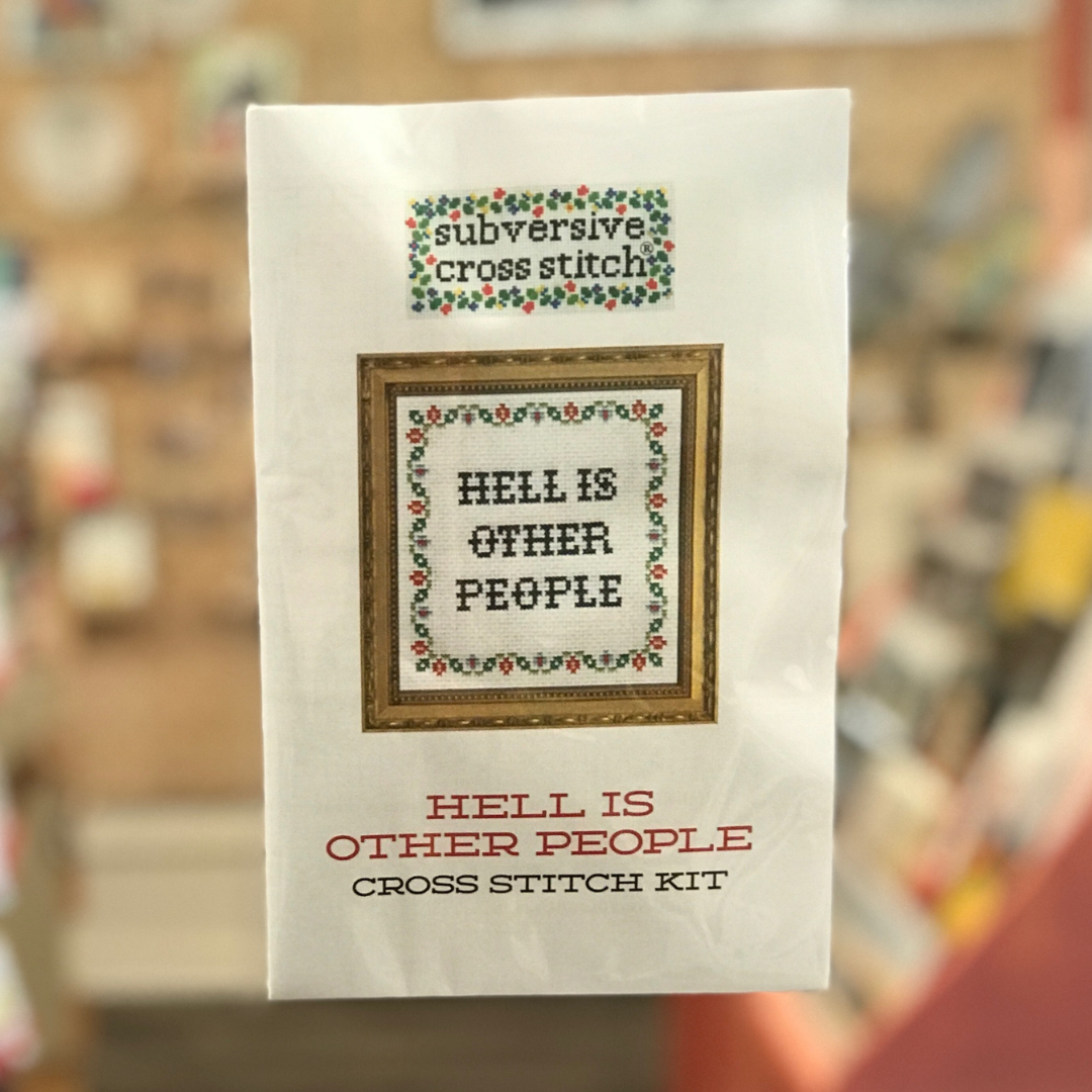 Cross Stitch Kit: Hell is Other People