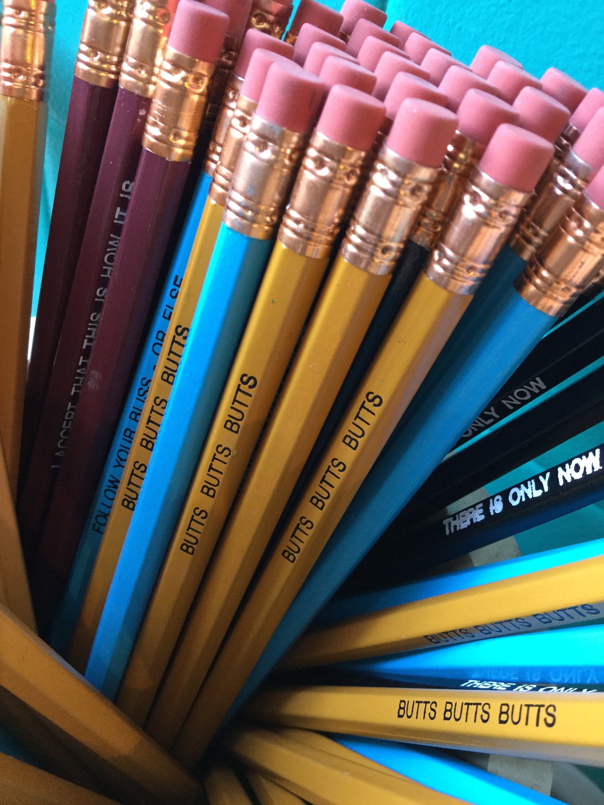 Pencil Three Pack - Follow Your Bliss or Else