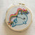 DIY Craft Kit: Narwhal Embroidery Kit