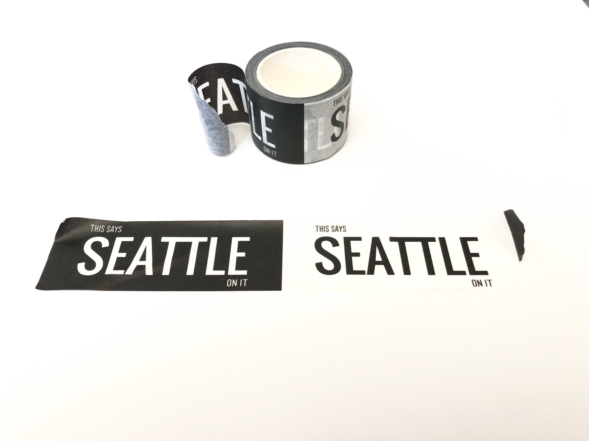 Washi Tape - This Says Seattle On It
